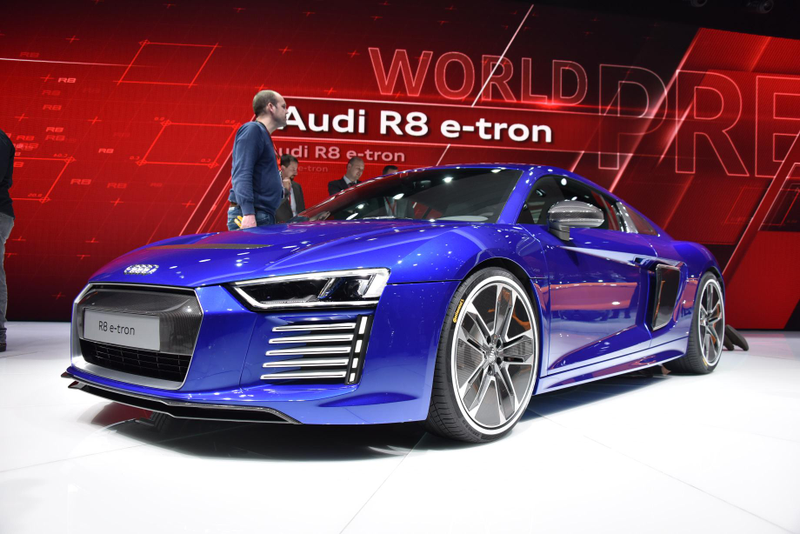Illustration for article titled 2016 Audi R8 E-Tron: This Is Audi's 456 HP Electric Supercar Future
